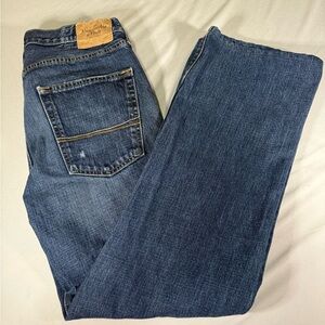 Abercrombie & Fitch Bootcut Jeans Men’s 32x31 Low Rise Blue